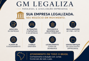 Eu vou fazer abertura e regularização da sua empresa.