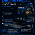 Eu vou criar sites e landing pages profissionais para você