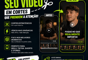 Eu vou Fazer cortes do seu vídeo para gerarem alcance