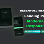Eu vou criar ou ajustar uma landing page moderna