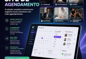 Eu vou fazer seu site de agendamento