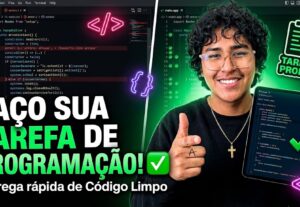 Eu vou fazer para você a sua atividade de programação