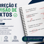Eu vou Faço correção e revisão de textos