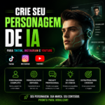 Eu vou criar Seu/Sua personagem de IA pronto para Tiktok