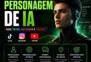 Eu vou criar Seu/Sua personagem de IA pronto para Tiktok