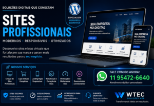 Eu vou fazer a criação do seu site profissional
