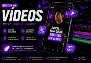 Eu vou Editar seu reels viral