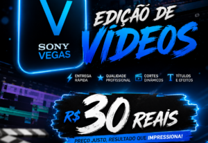 Eu vou Vou editar seus videos em 6 a 12 hrs, depende do vide...