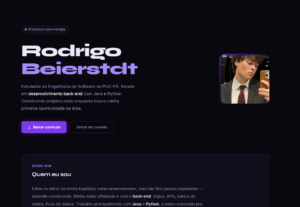 Eu vou fazer seu site profissional da forma que escolher