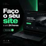 Eu vou fazer o seu site em 24 horas
