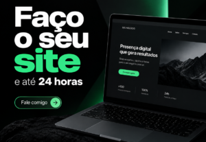 Eu vou fazer o seu site em 24 horas