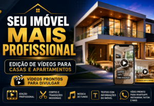 Eu vou Vou editar seu vídeo de imóvel para aluguel