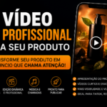 Eu vou Vou criar vídeo profissional para seu produto