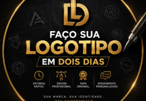 Eu vou criar sua logotipo profissional em apenas 2 dias útei...