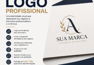 Eu vou criar sua logo profissional em apenas 1 dia