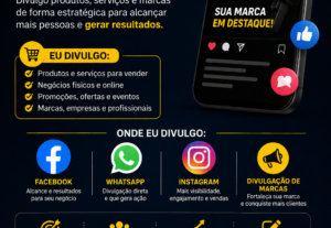 Eu vou QUER VENDER OU DIVULGAR SEU NEGÓCIO? EU POSSO AJUDAR