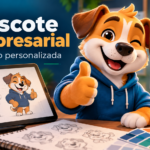 Eu vou Cria Seu mascote empresarial rápido