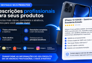 Eu vou Vou criar artes para seus anúncios