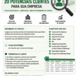 Eu vou Encontrar 20 clientes potenciais para sua empresa