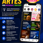Eu vou Criar Artes para Instagram e WhatsApp