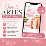 Eu vou Crio artes bonitas e profissionais para seu Instagram