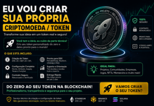 Eu vou Crio sua criptomoeda, e entrego tudo pronto