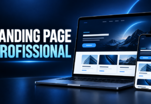 Eu vou criar uma landing page profissional