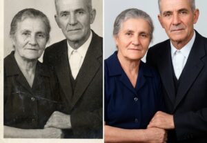 Eu vou restaurar, colorir e dar vida nova à sua foto antiga