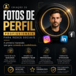Eu vou criar sua foto de perfil para redes sociais