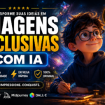 Eu vou criar o prompt perfeito ou imagem exclusiva usando IA