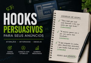 Eu vou criar hooks persuasivos para seus anúncios