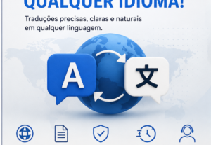 Eu vou Traduzir textos de qualquer língua