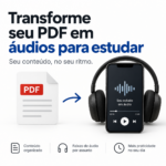 Eu vou transformar seu PDF em áudios organizados para estuda...