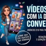 Eu vou Criador de Vídeos UGC com IA para Anúncios