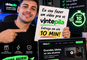 Eu vou Fazer um vídeo falando do seu produto