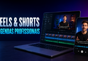 Eu vou editar seu vídeo para Reels e Shorts com legendas