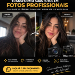 Eu vou fazer sua foto em Qualidade Profissional