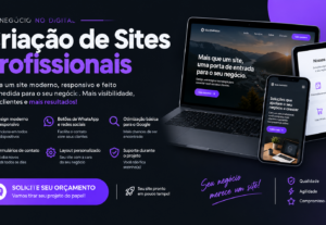 Eu vou criar seu site/landing page profissional manualmente