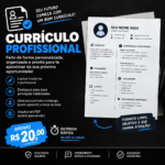 Eu vou fazer seu currículo profissional em pdf