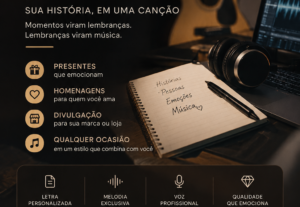 Eu vou fazer uma música para o seu negócio ou outro em até 1...