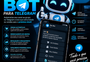 Eu vou AUTOMAÇÃO PARA BOT TELEGRAM