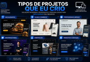 Eu vou criar uma landing page profissional e responsiva