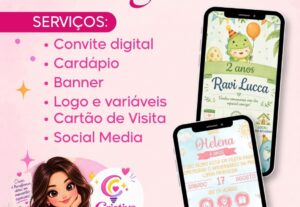 Eu vou Criar artes e editar vídeos para você.