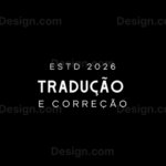 Eu vou Traduzir/e fazer correção de texto