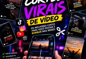 Eu vou Criação de Cortes Virais Profissionais