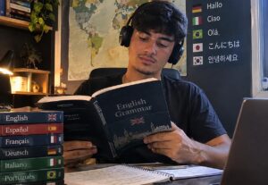 Eu vou fazer a tradução do que precisar