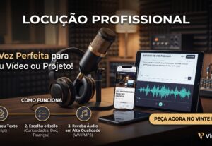 Eu vou Gravo a Narração Perfeita para o seu Vídeo ou Projeto
