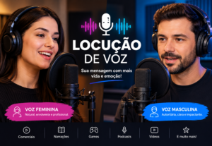 Eu vou fazer a melhor voz adulta feminina ou masculina de ia