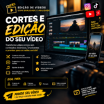 Eu vou Faço cortes e edição profissional dos seus vídeos