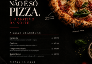 Eu vou fazer um banner promocional, logo ou cardápio pra voc...